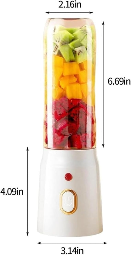 Portable Electric Juicer Cup Mini Blender Rechargeable Fruit Mixer Milkshake Maker for Home